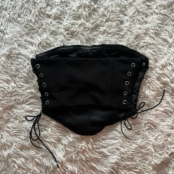 Princess Polly Black Strapless Corset - Picture 3 of 6